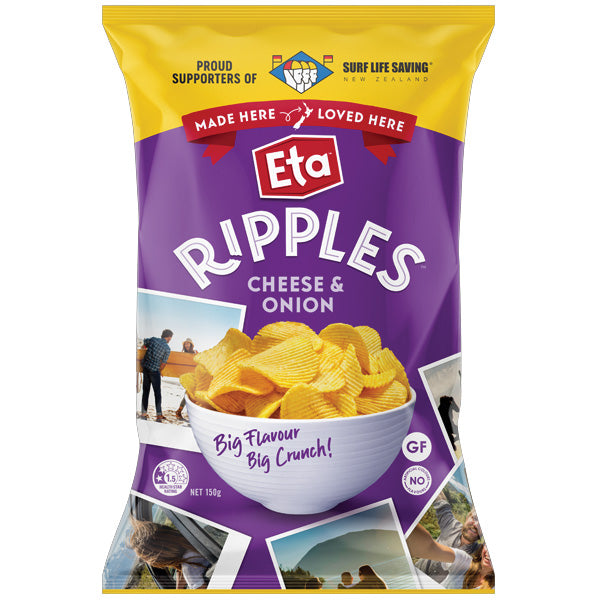 ETA Ripples Chips 150g Varieties