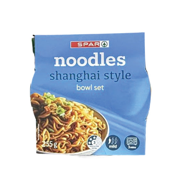 Spar Noodles Bowl Set Bowl 255g Varieties