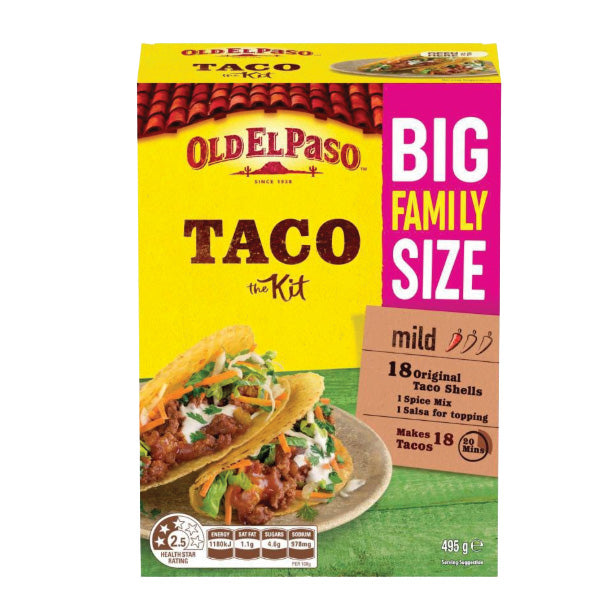 Old El Paso Family Taco Kit 495g