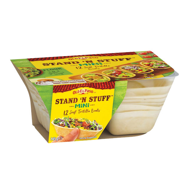 Old El Paso Stand N' Stuff Mini Tortilla 145g