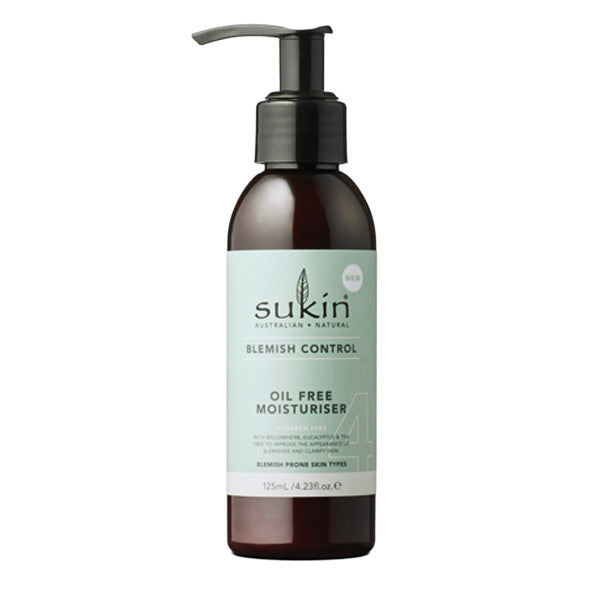 Sukin Blemish Oil Free Moisturiser 125ml