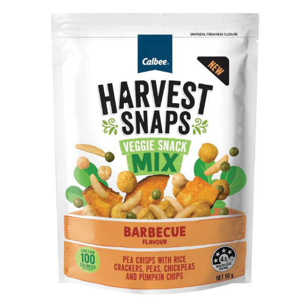 Harvest Snap Veggie Snack Mix BBQ 90g