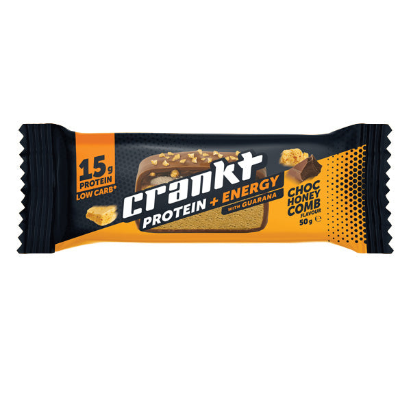 Crankt Protein+ Energy Bar Choc Honeycomb 50g