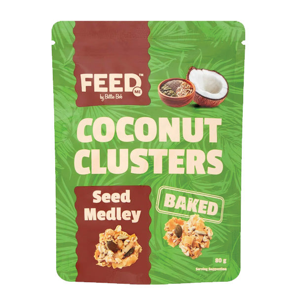 Feed Me Coconut Clusters Seed Medley 80g
