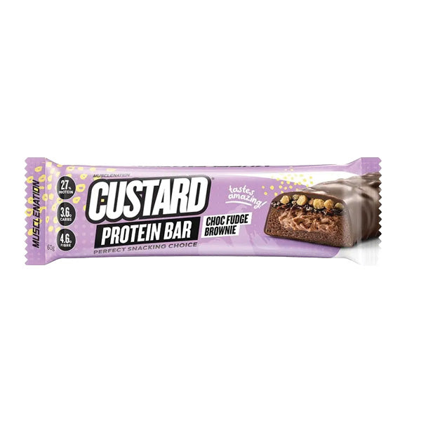 Musclenation Custard Protein Bar 60g Varieties