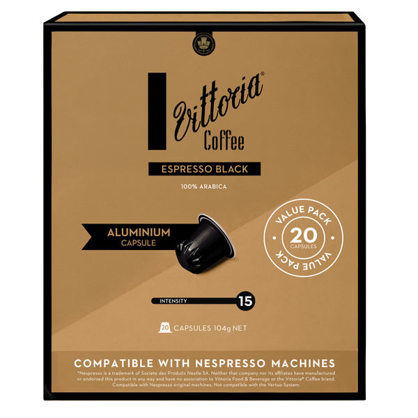 Vittoria Espresso Coffee Pods 20pk