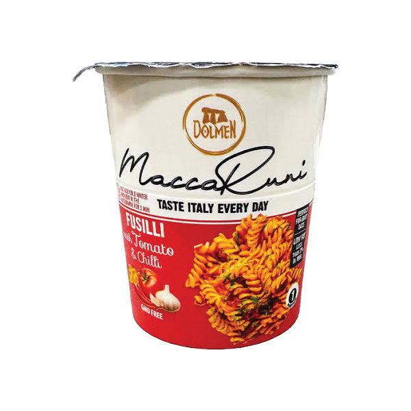 Maccaruni Tomato & Chilli Fusili Cup 70g
