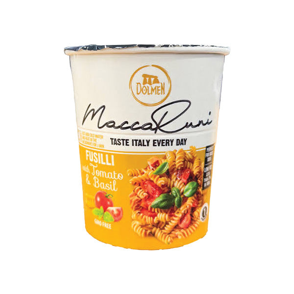 Maccaruni Tomato & Basil Fusili Cup 70g