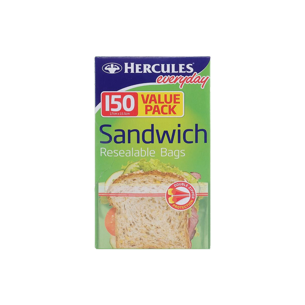 Hercules Sandwich Bags Bulk Pack 150g