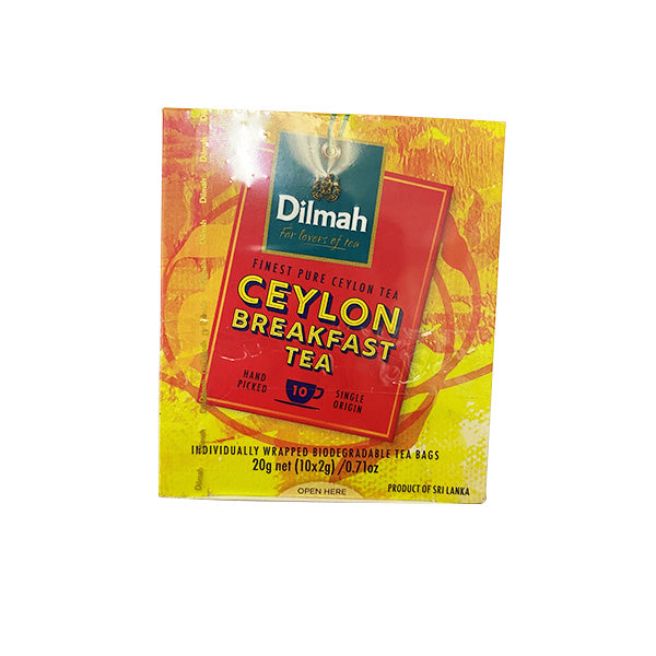 Dilmah Ceylon Breakfast Tea 10-pack 20g