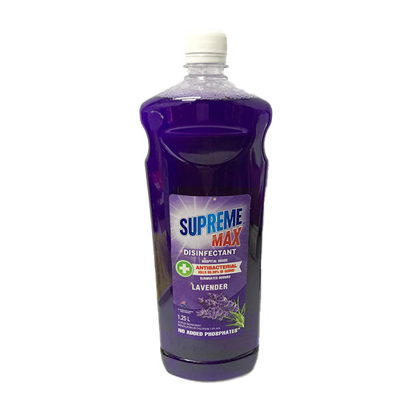 Supreme Hospital Grade Disinfectant Lavender 1.25L