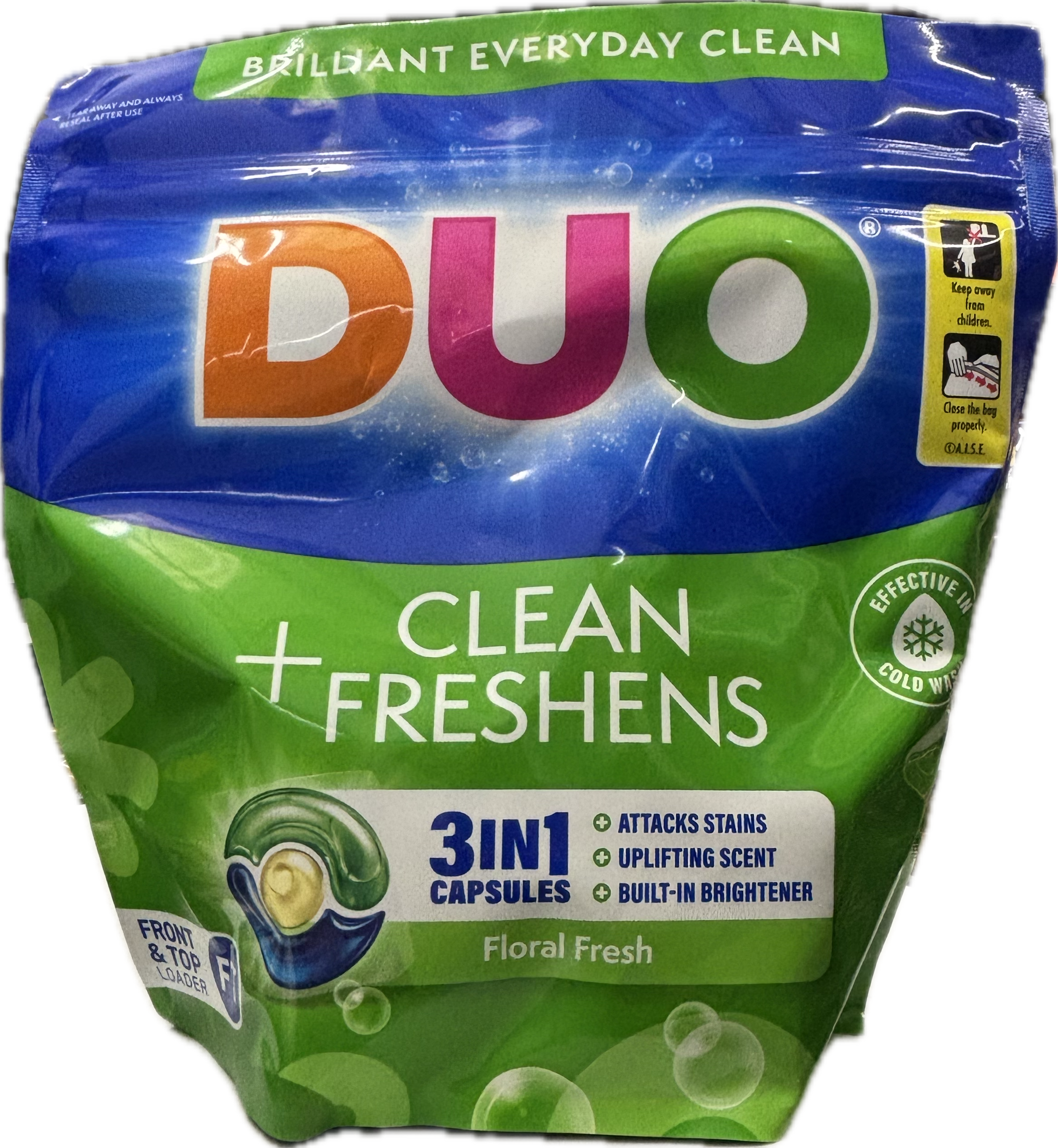 Duo Cleans + Freshens 3 in 1 Capsules Floral Fresh 28pk