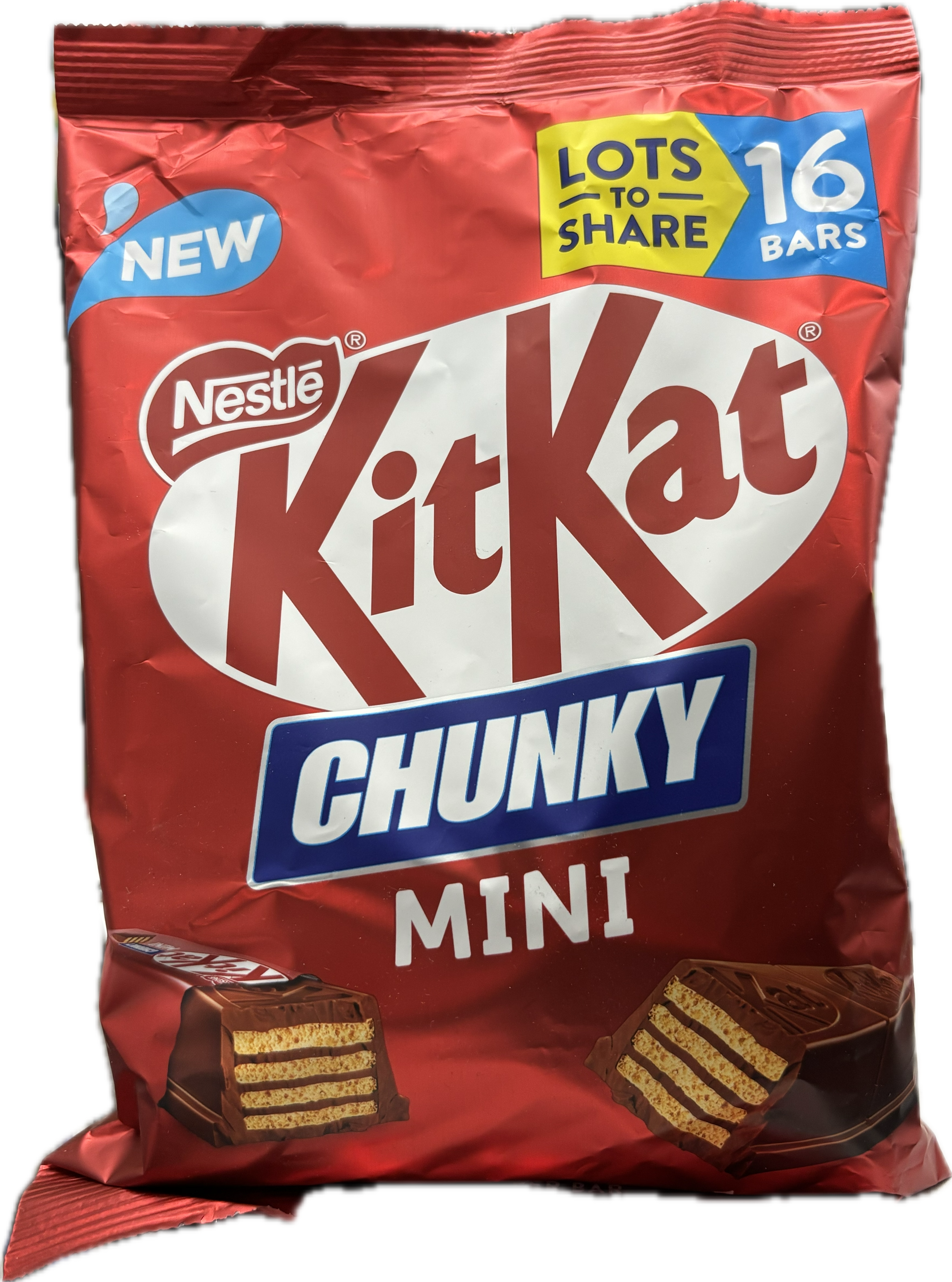 Nestle Kit Kat Chunky Mini 256g 16pk