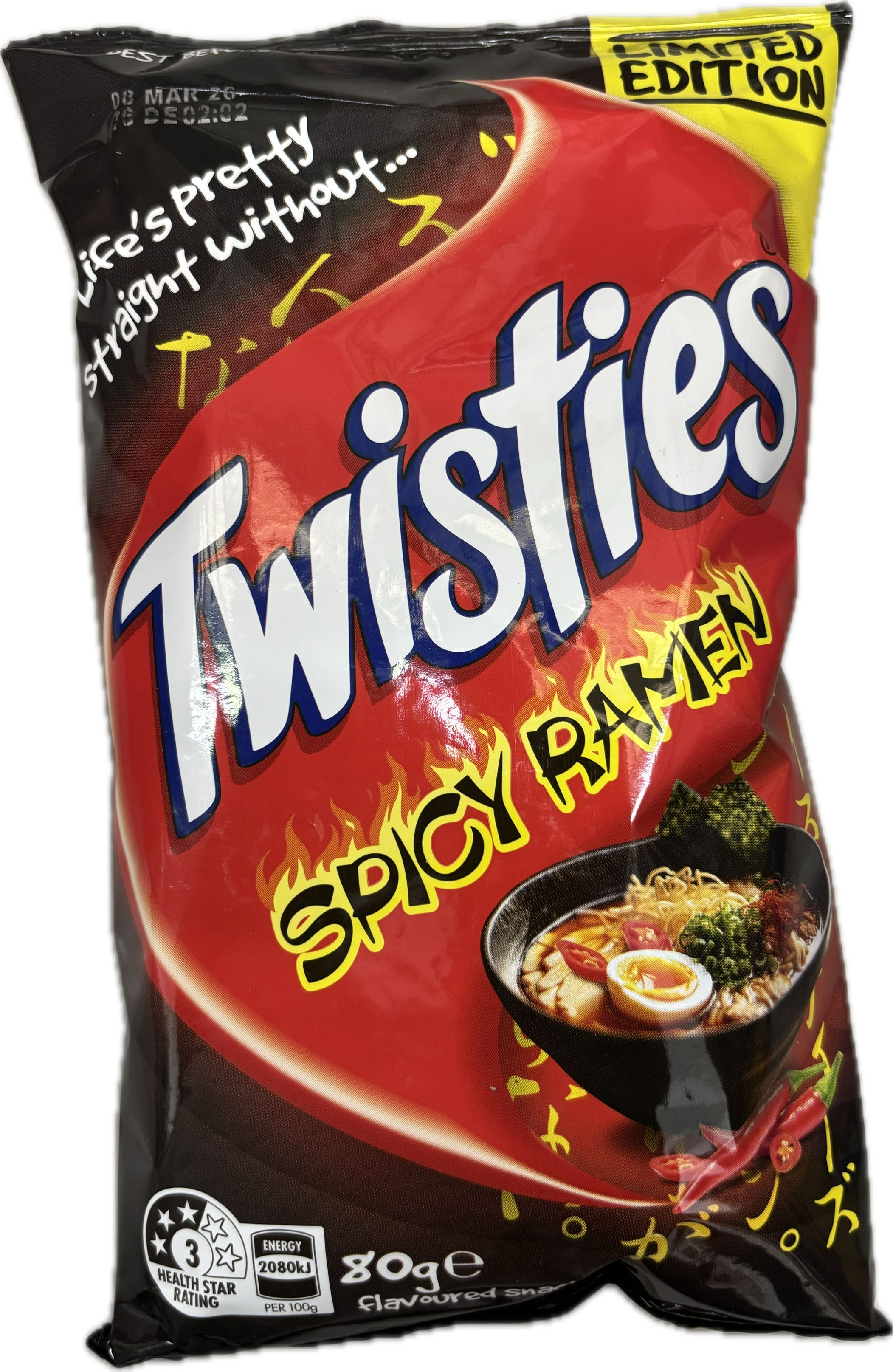 Twisties Spicy Ramen 80g