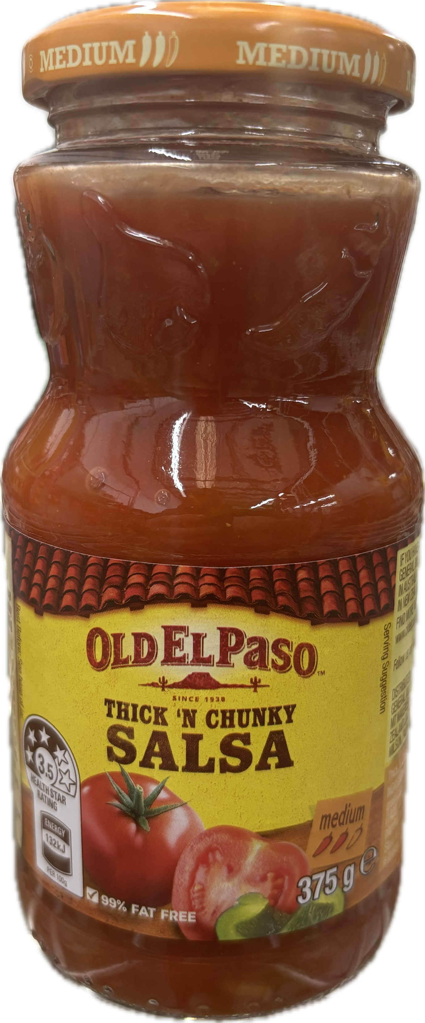 Old El Paso Salsa Thick 'N Chunky Medium 357g