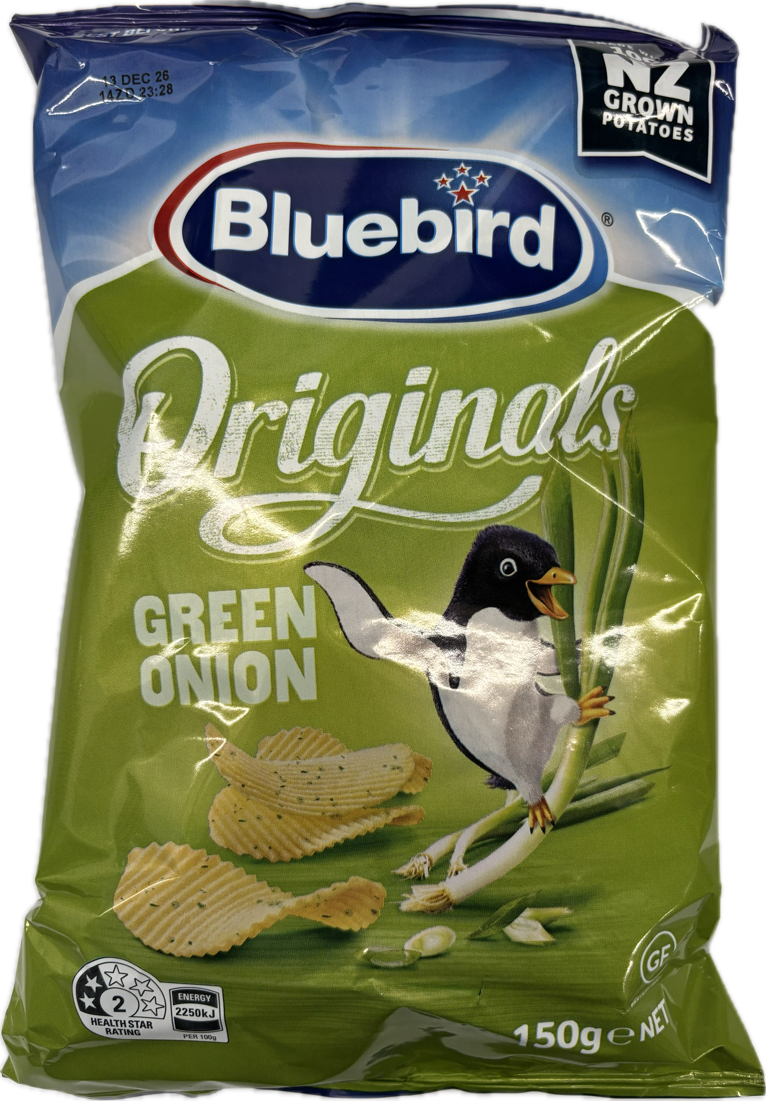 Bluebird Originals Chips 150g Varieties