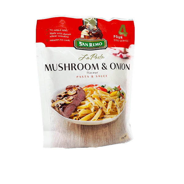 San Remo Pasta Sauce Mushroom & Onion 120g