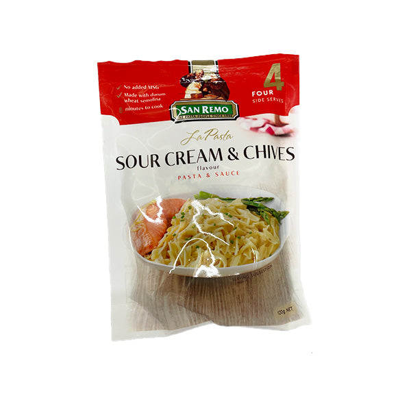 San Remo Pasta Sauce Sour Cream & Chives 120g