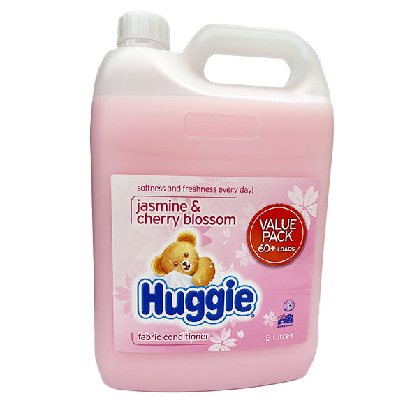Huggie Fabric Softener Cherry Blossom 5L (read description)