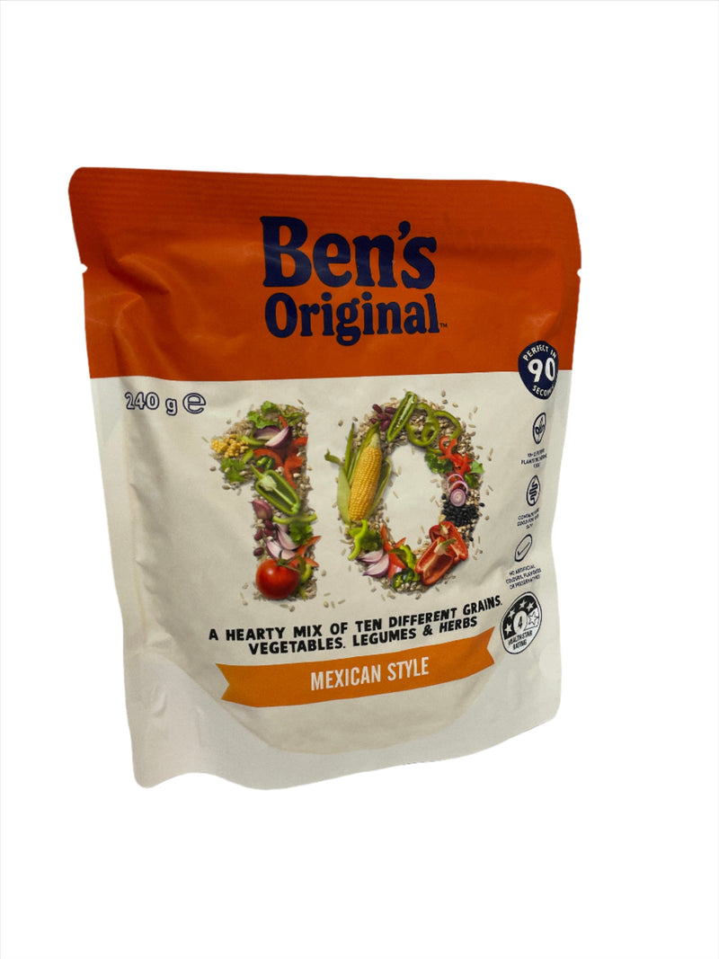 Ben's Original 10+ Microwave Mexican style Rice 240g