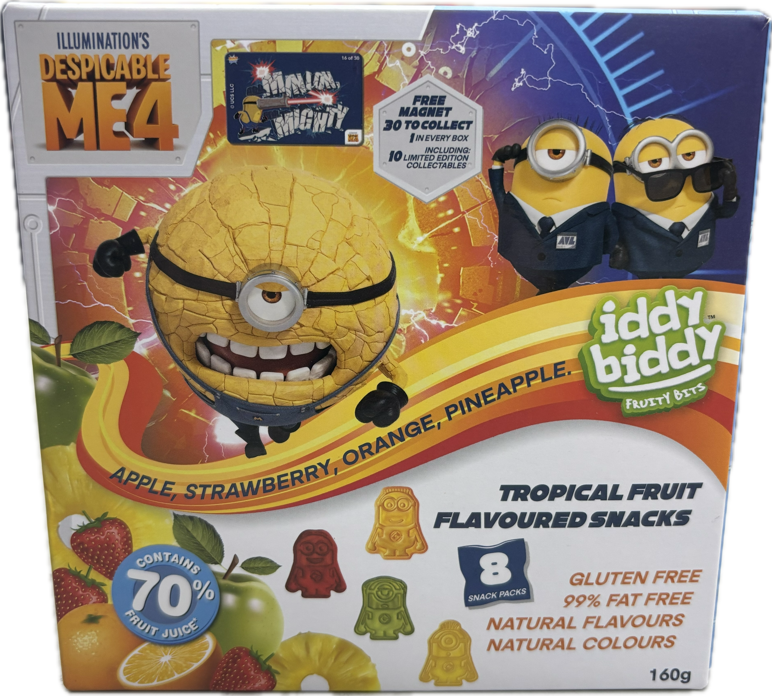 Iddy Biddy - Minions Tropical Fruit snacks