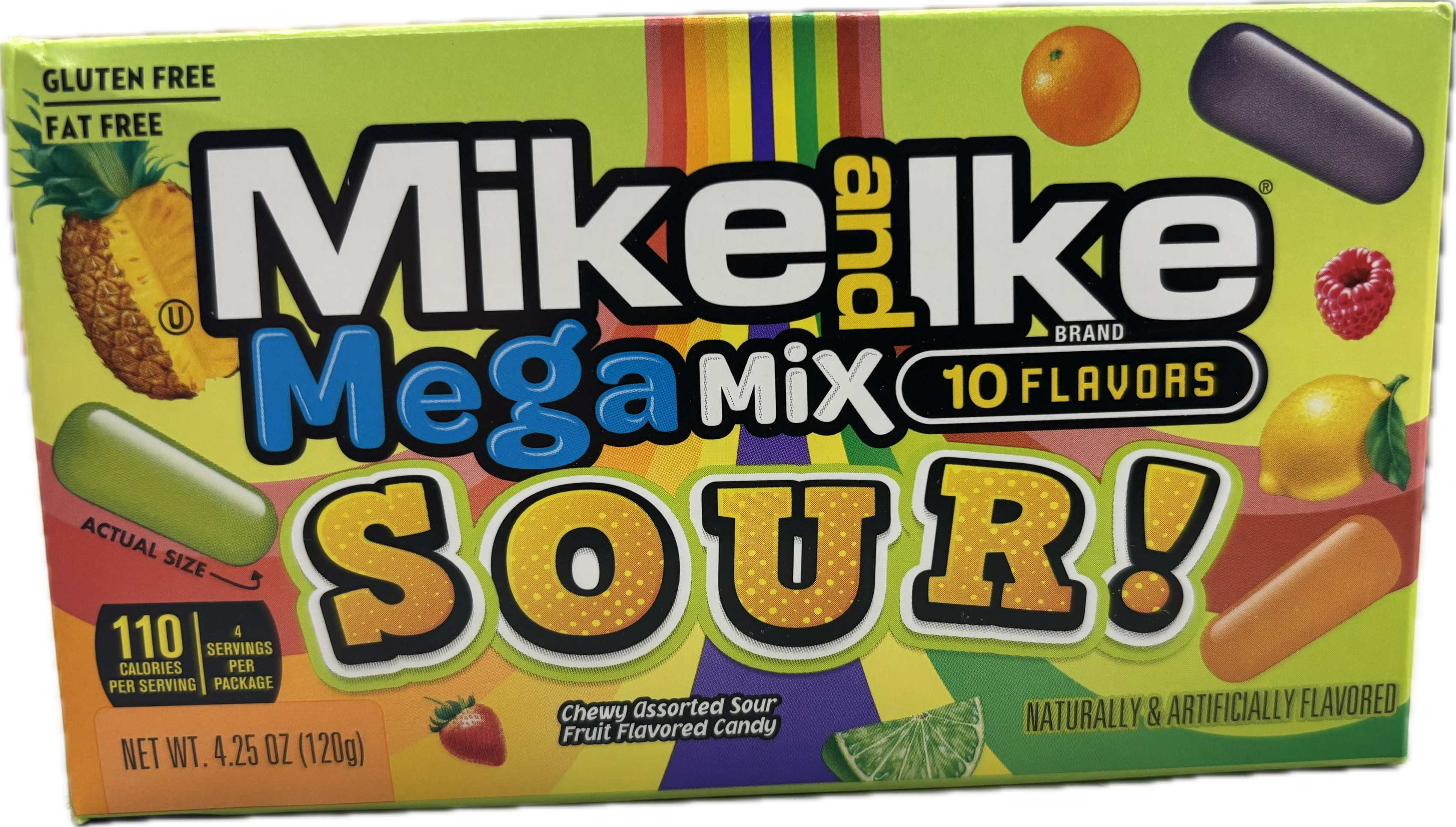 Mike & Ike Mega Mix Sour 120g