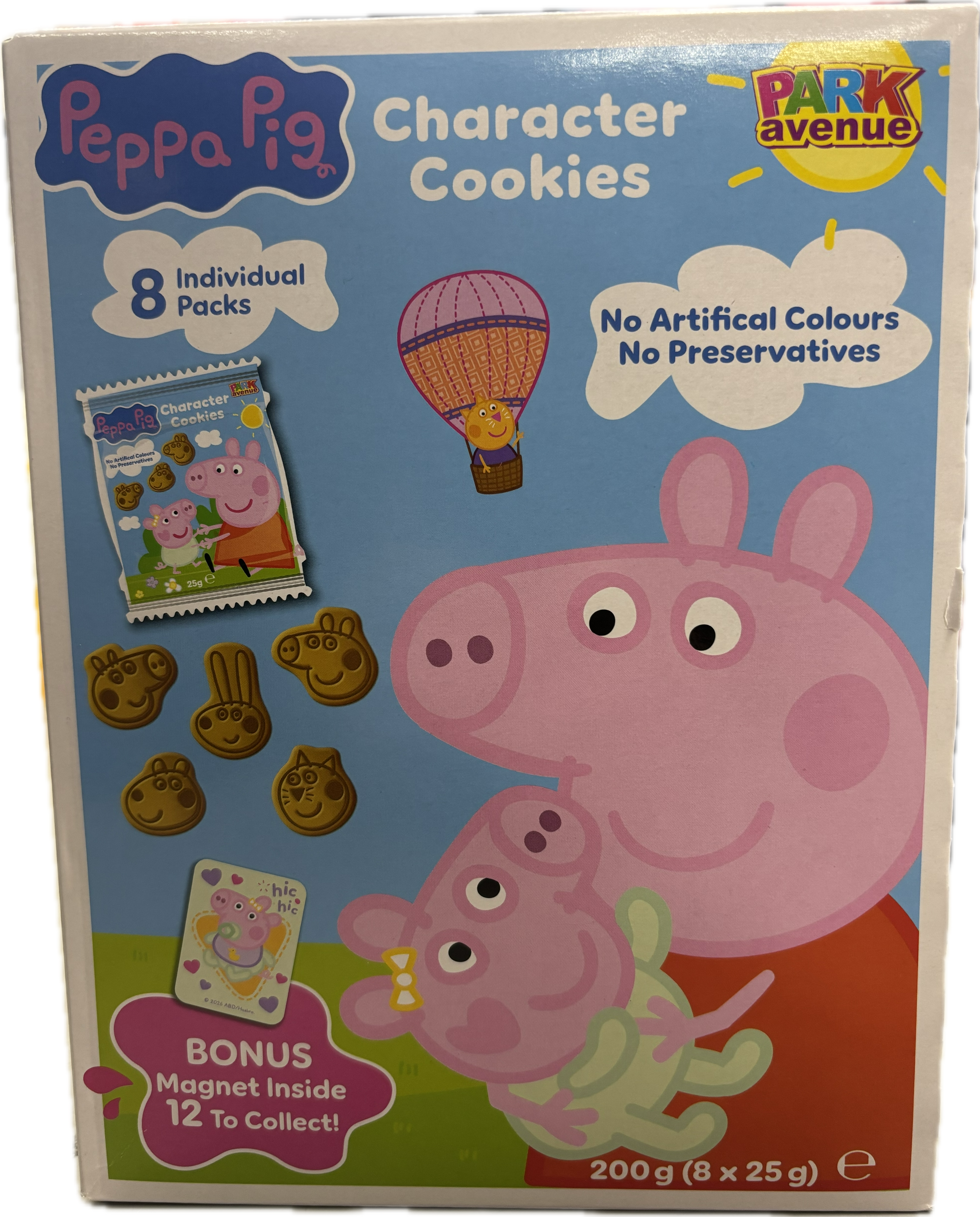 Park Avenue Character Cookies 8pk Varieties