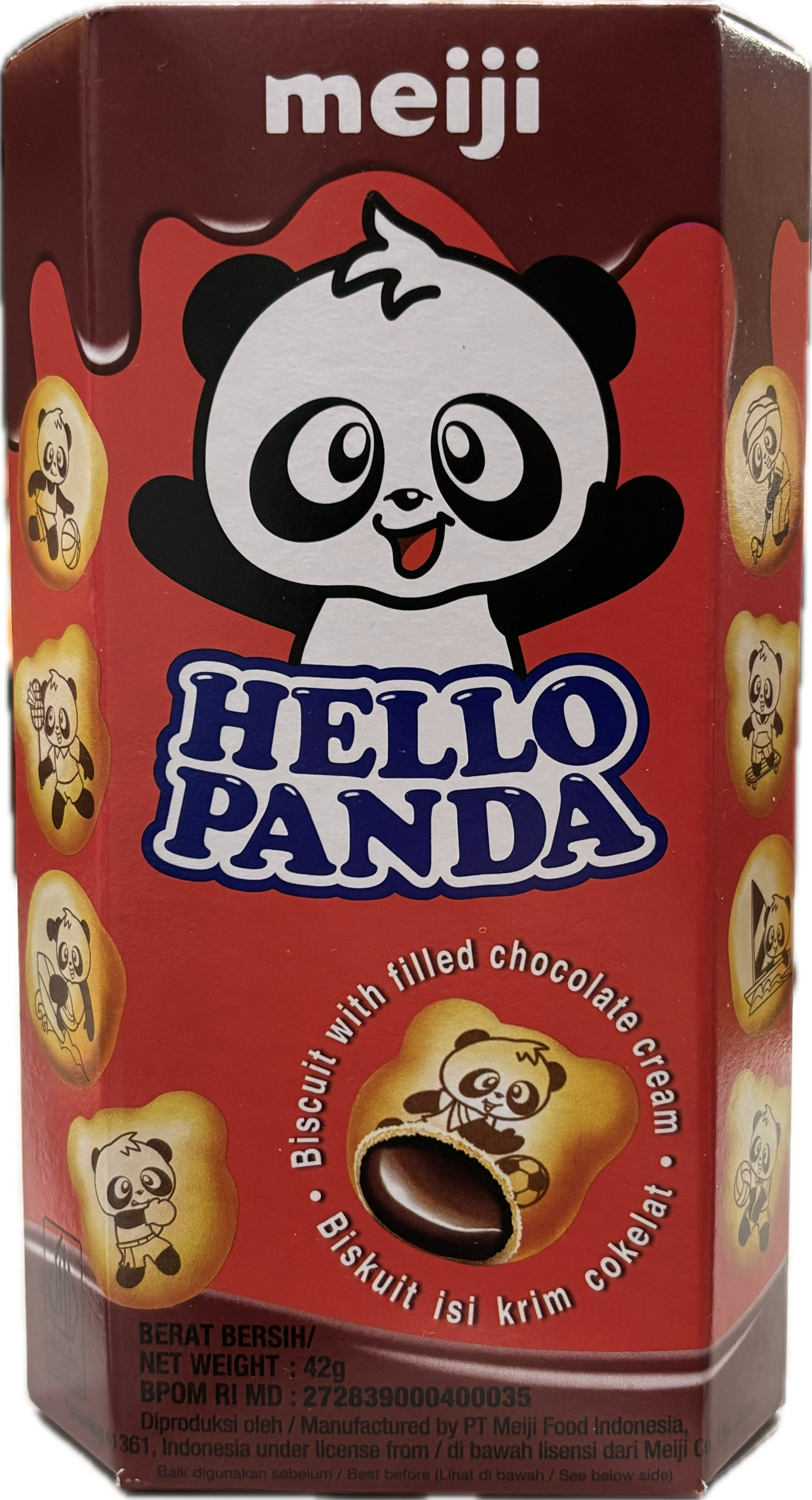 Meiji Hello Panda 42g Varieties