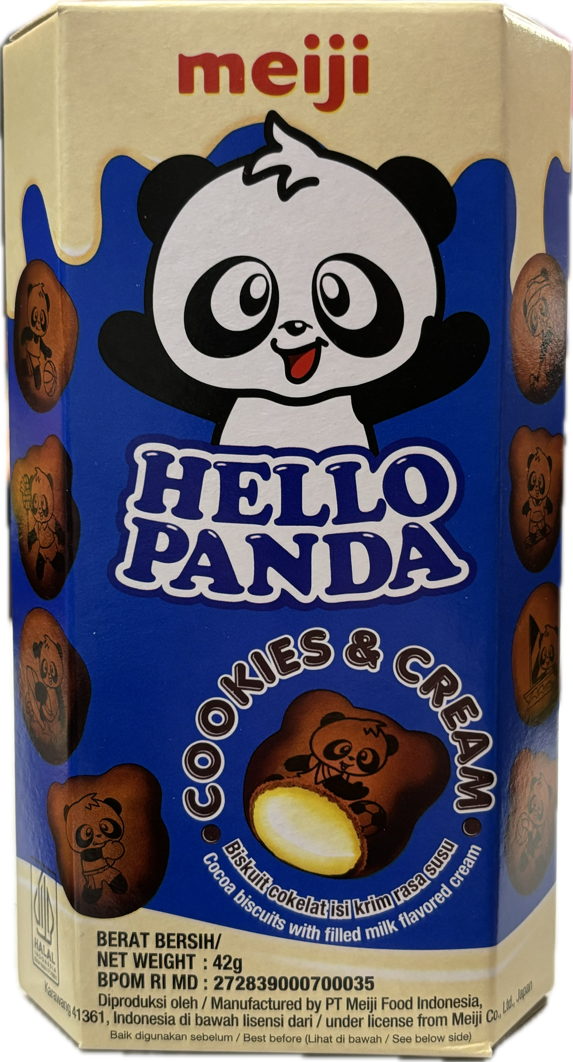 Meiji Hello Panda 42g Varieties