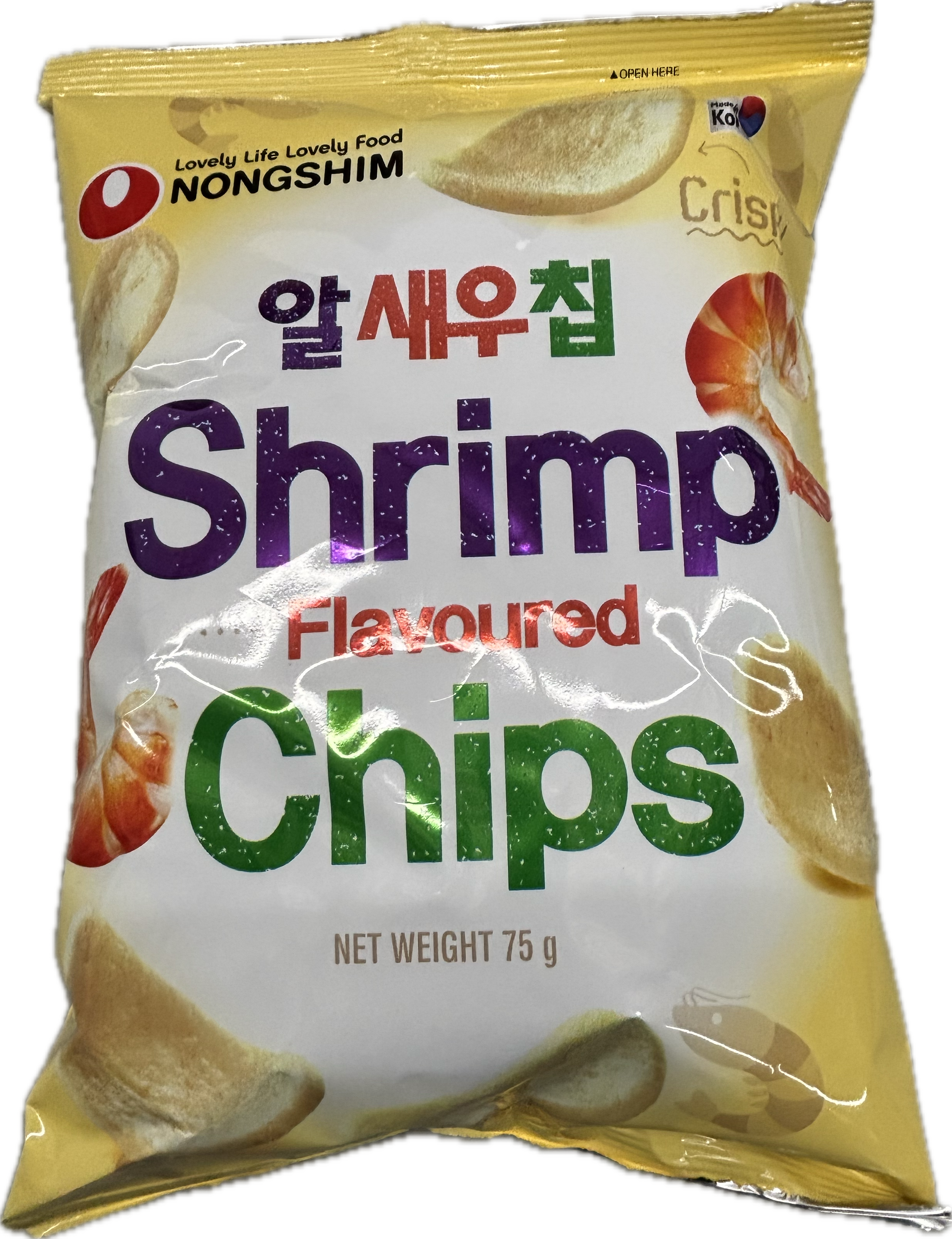 Nongshim Shrimp Chips 75g