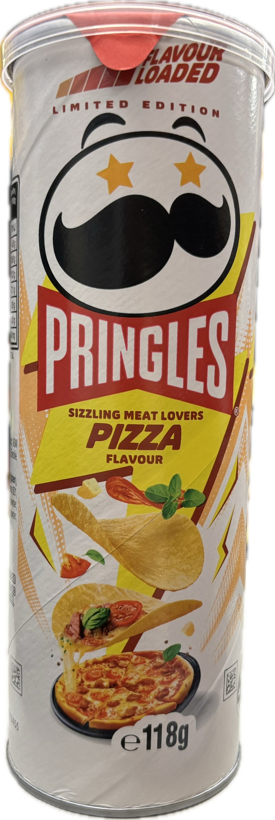 Pringles Meat Lovers Pizza Chips 118g