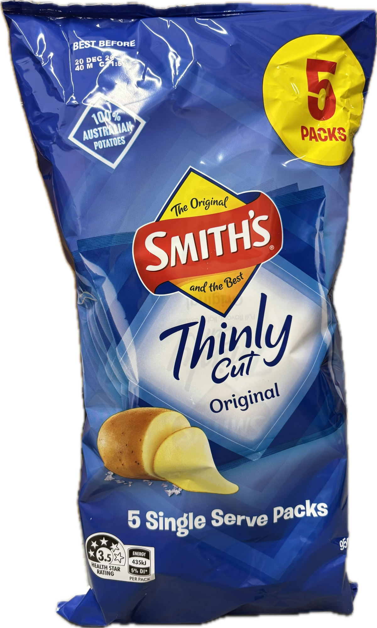Smith's Thinly Cut 5pk Varieties