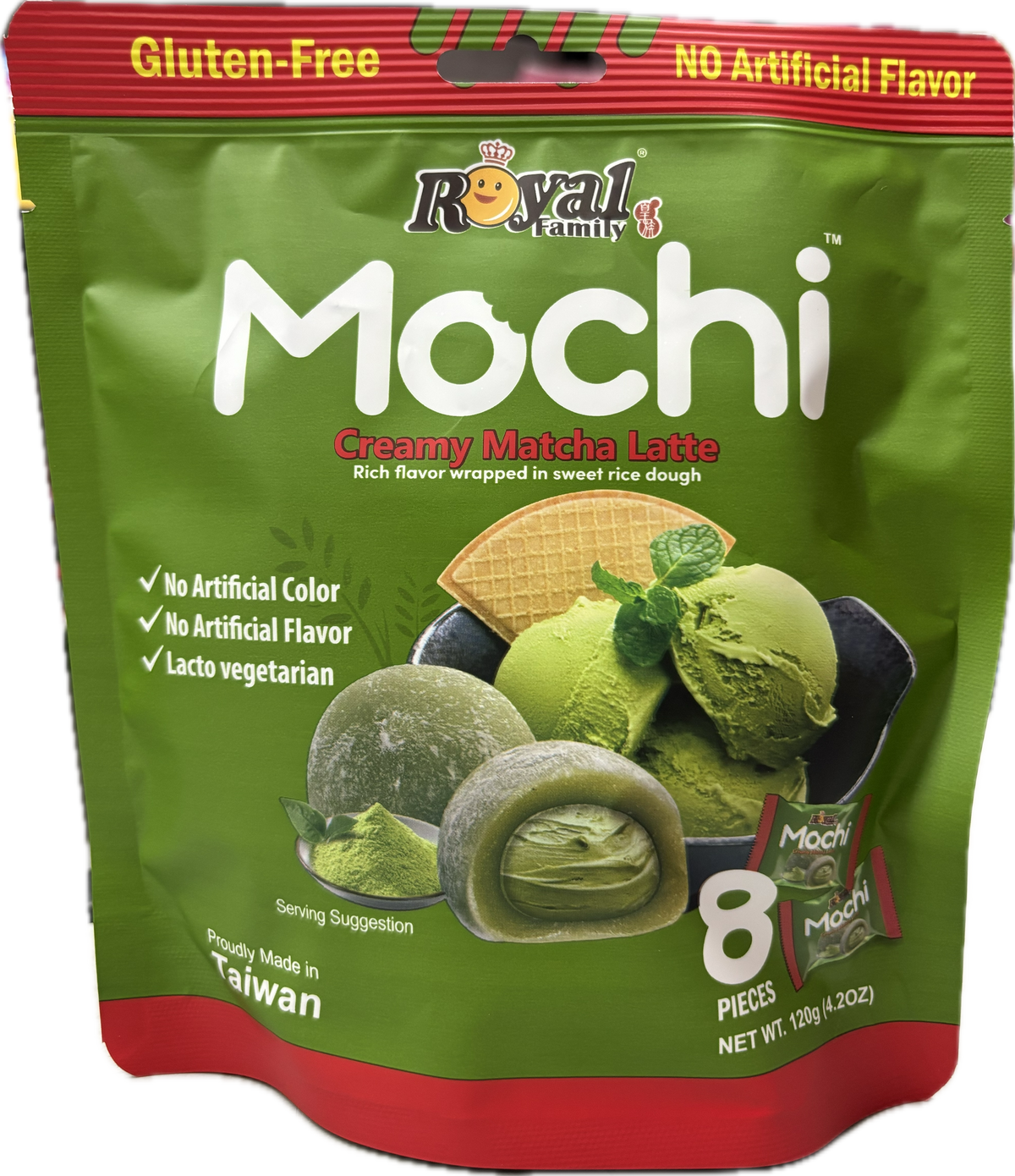 Royal Family Mochi Gluten-Free Varieties 8pk 120g