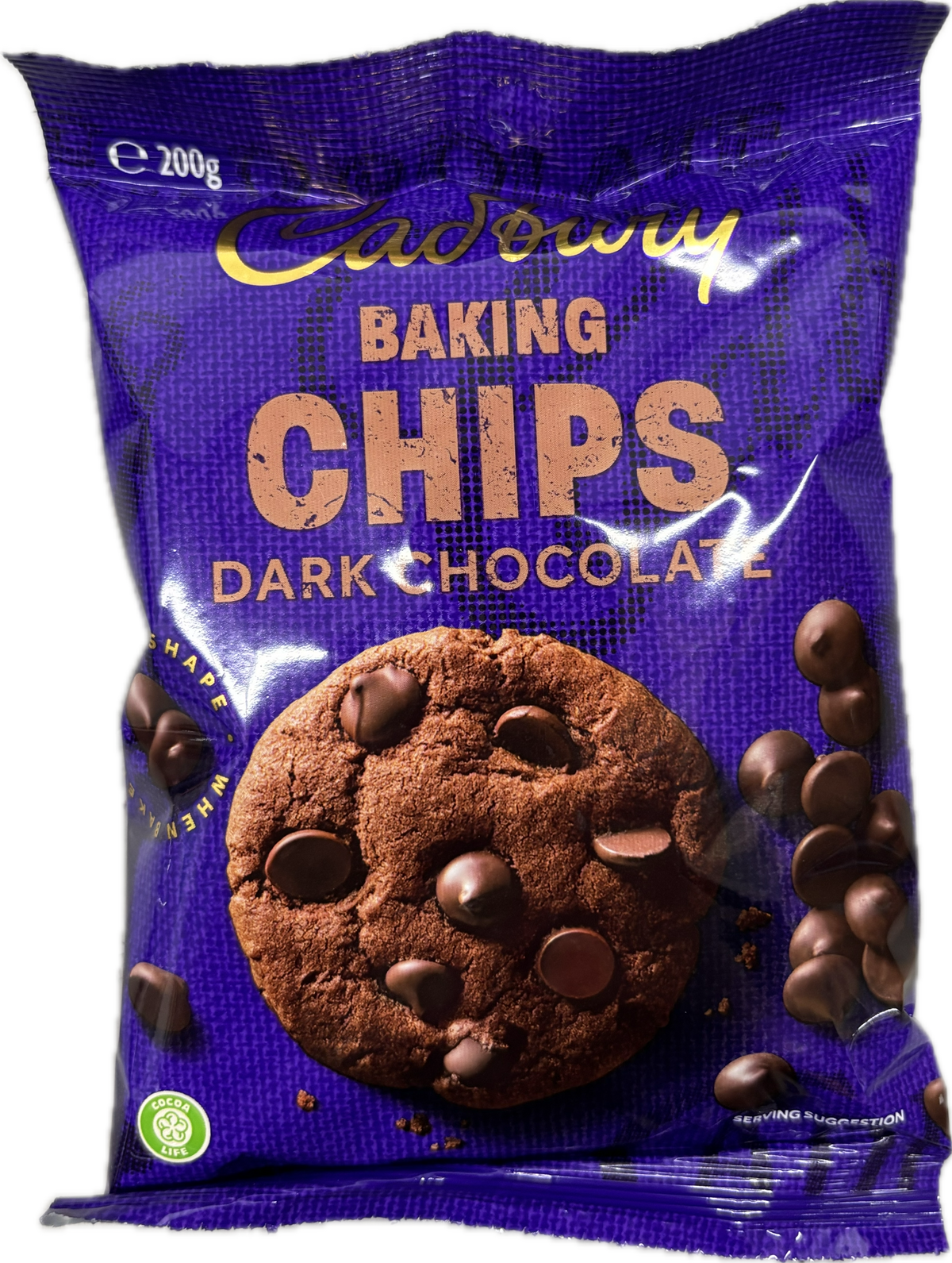 Cadbury Baking Dark Chocolate Chips 200g