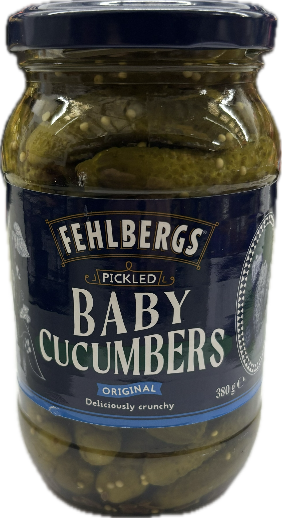 Fehlbergs Pickled Baby Cucumbers 380g
