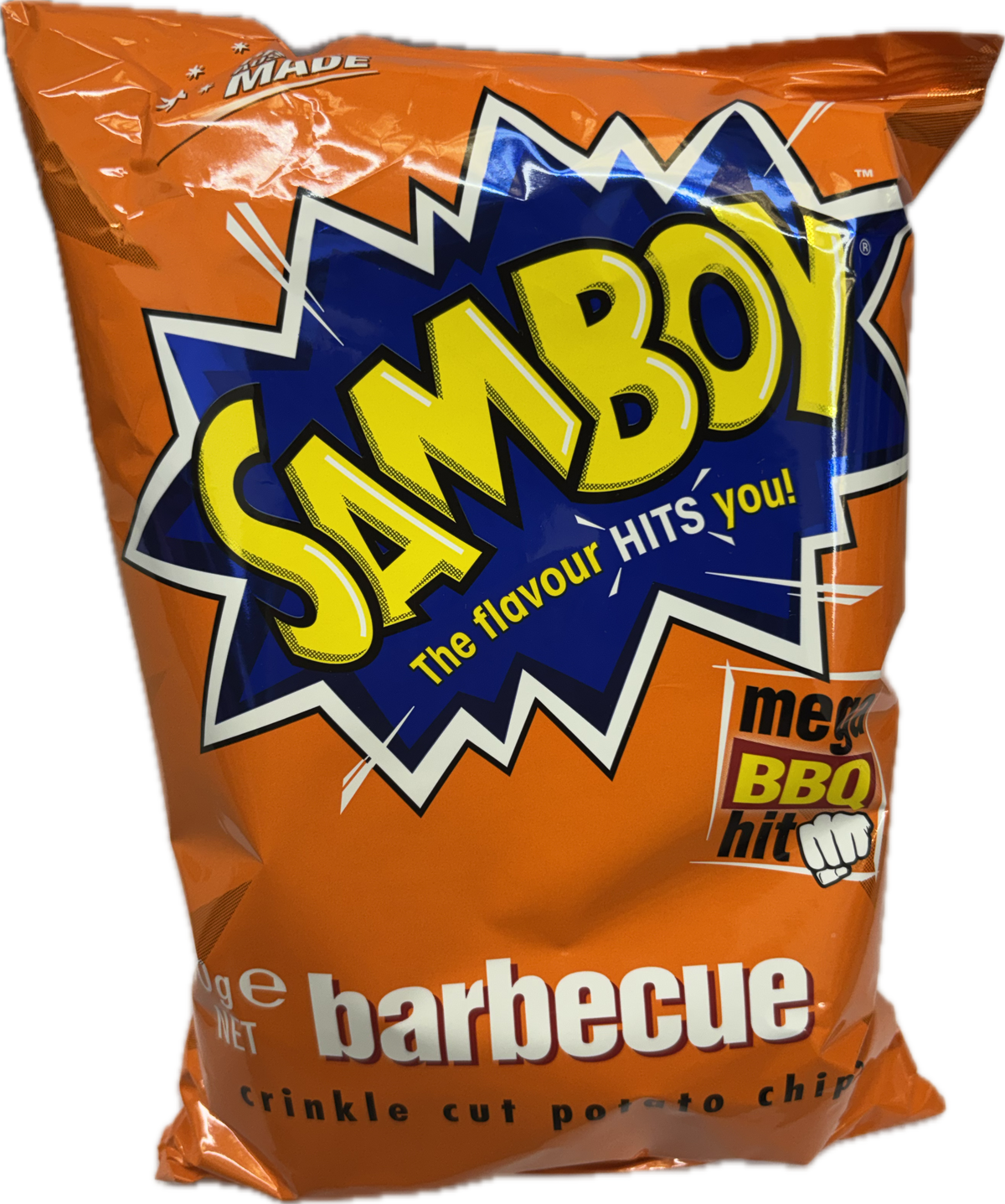 Samboy Barbecue Chips 90g
