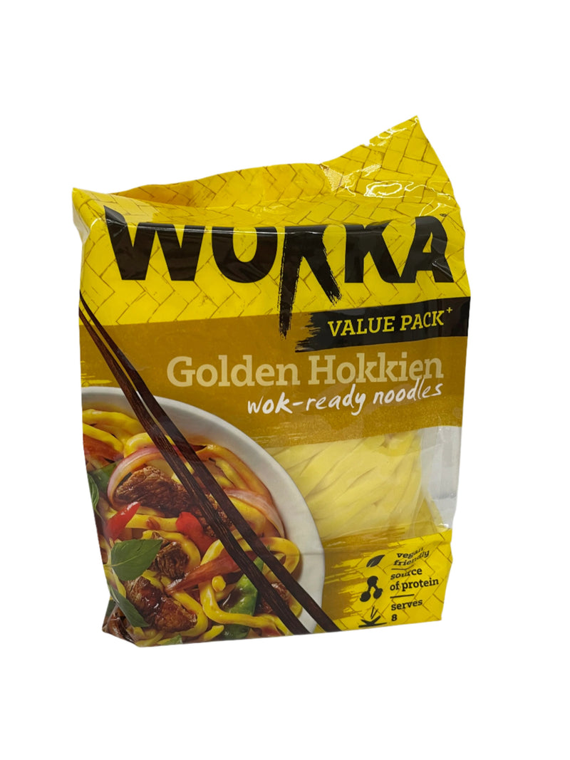 Wokka Golden Hokkien Noodles Value Park 800g