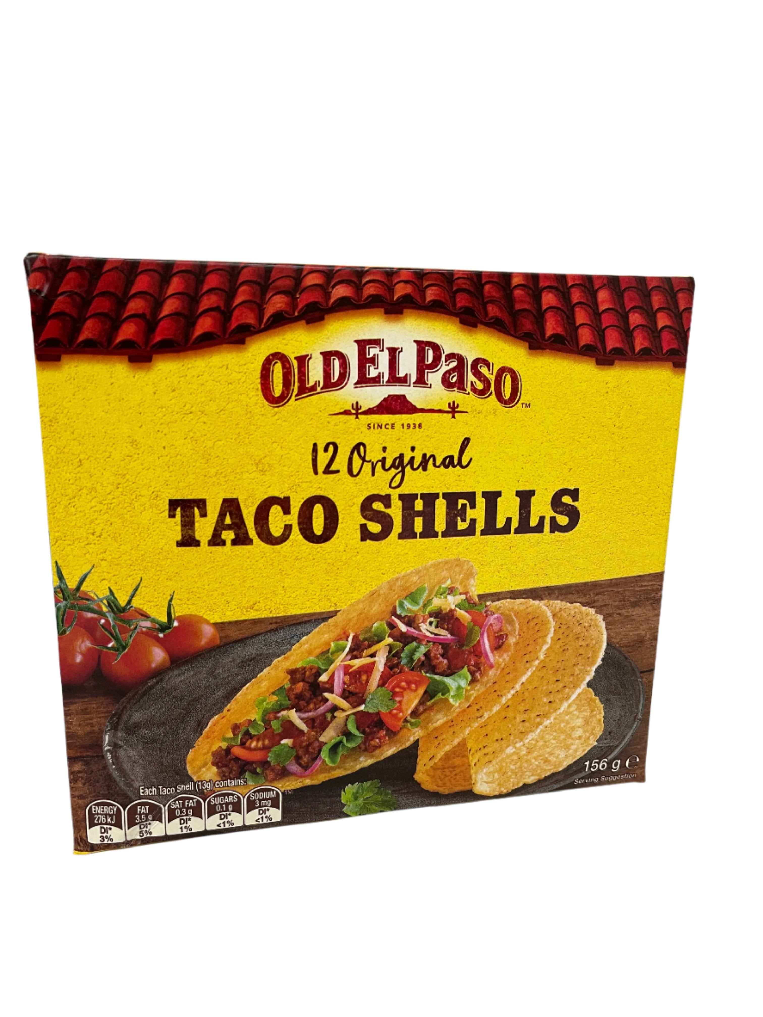 Old El Paso Corn Taco Shells 156g
