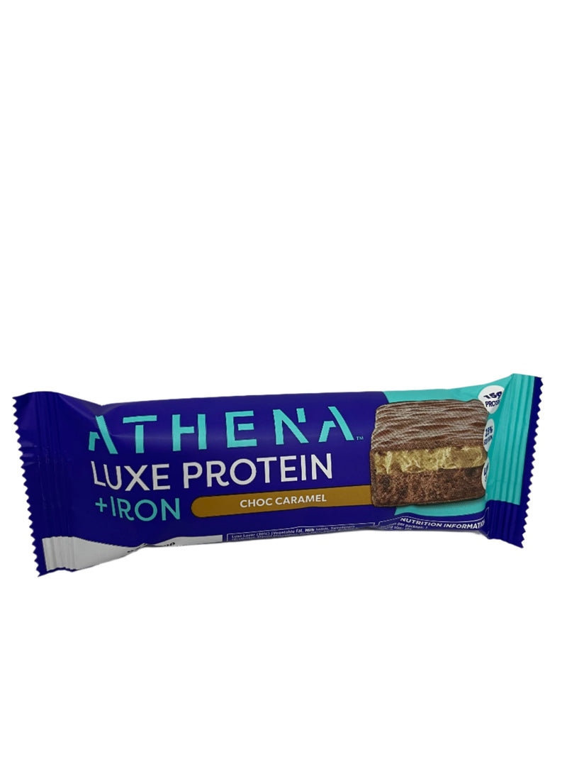 Athena Luxe Protein + Iron Protein Bars 55g Varieties