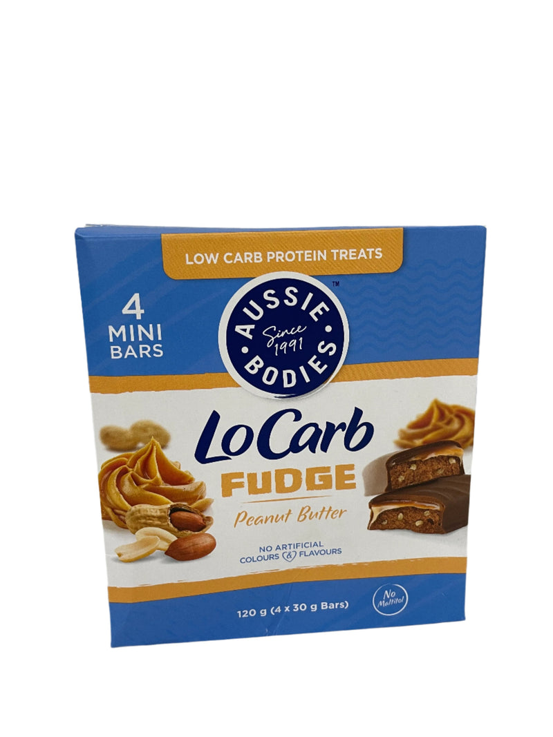 Aussie Bodies Lo Carb Whipped Peanut Butter 4pk