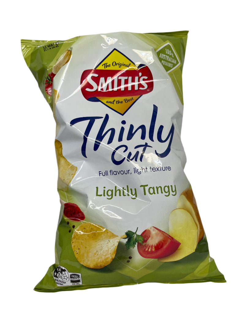 Smith's Thinly Cut Light & Tangy 175g