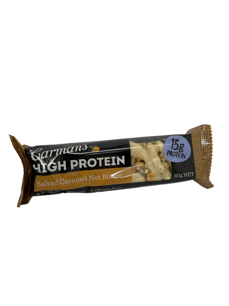 Carman's Protein Bar Salted Caramel Nut Butter 60g