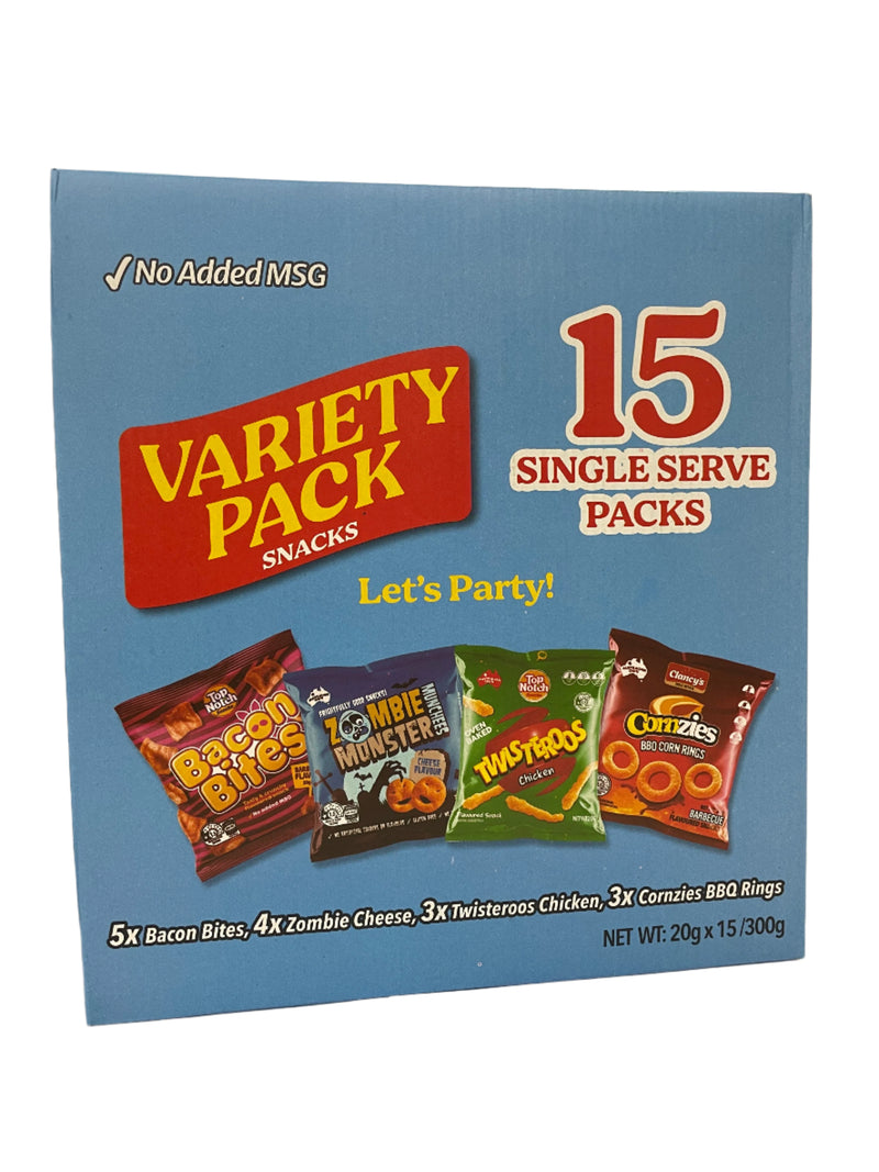 Variety Snacks 15pk