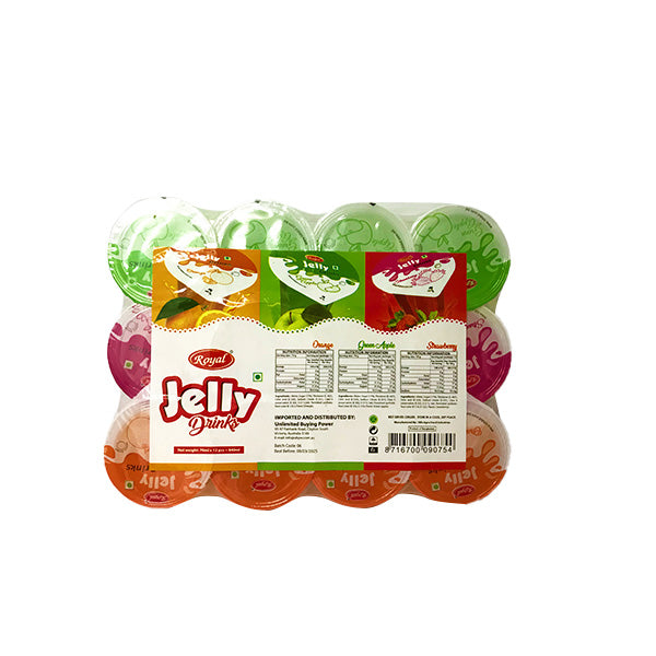 Royal Jelly Drinks 12pk (Orange, Apple, Strawberry)