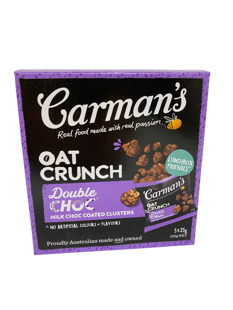 Carman's Oat Crunch Double Choc 5-Pack