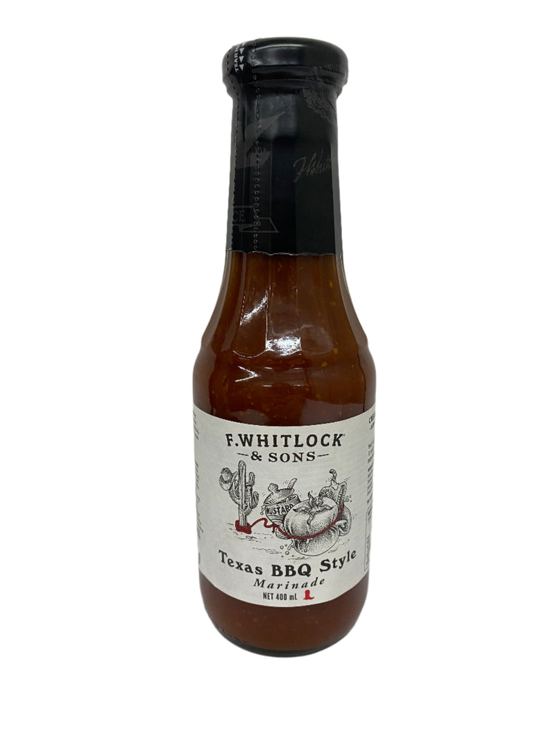 F. Whitlock & Sons Texas BBQ Style Marinade 400ml