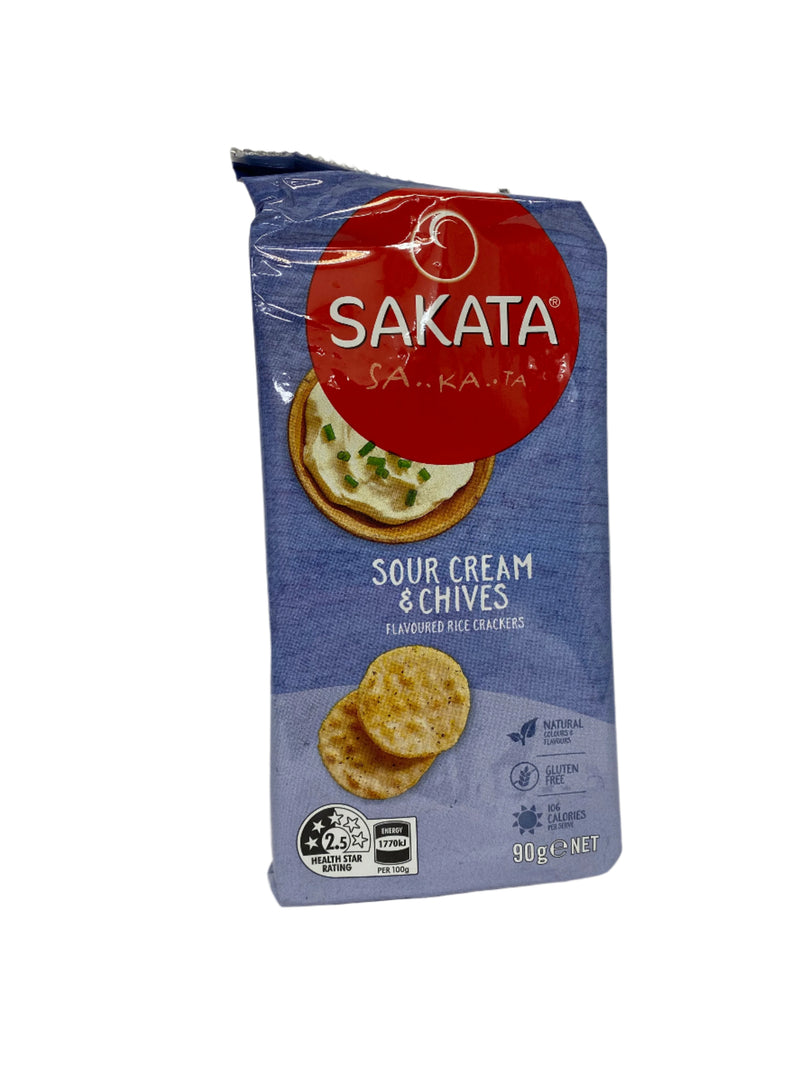 Sakata Sour Cream & Chives 90g