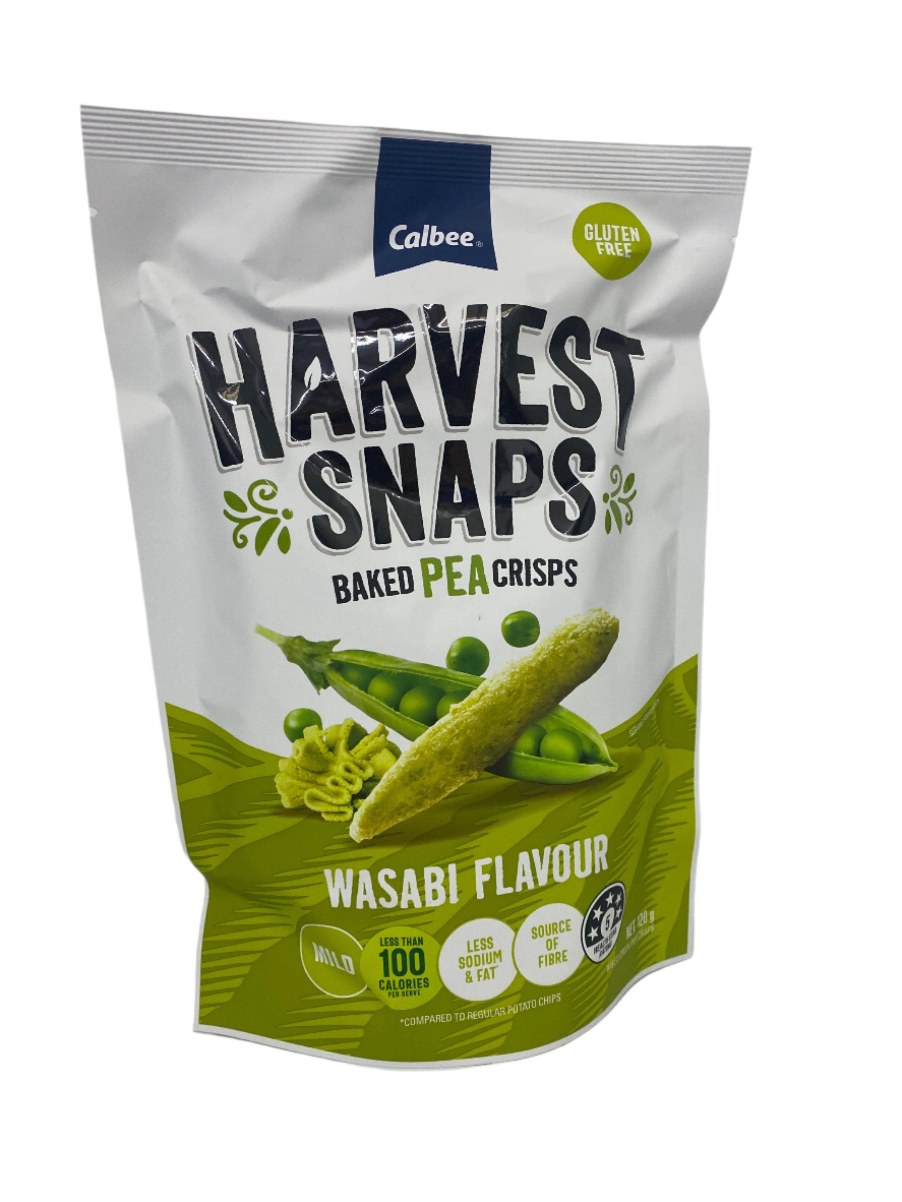 Harvest Snaps Wasabi Flavour 120g