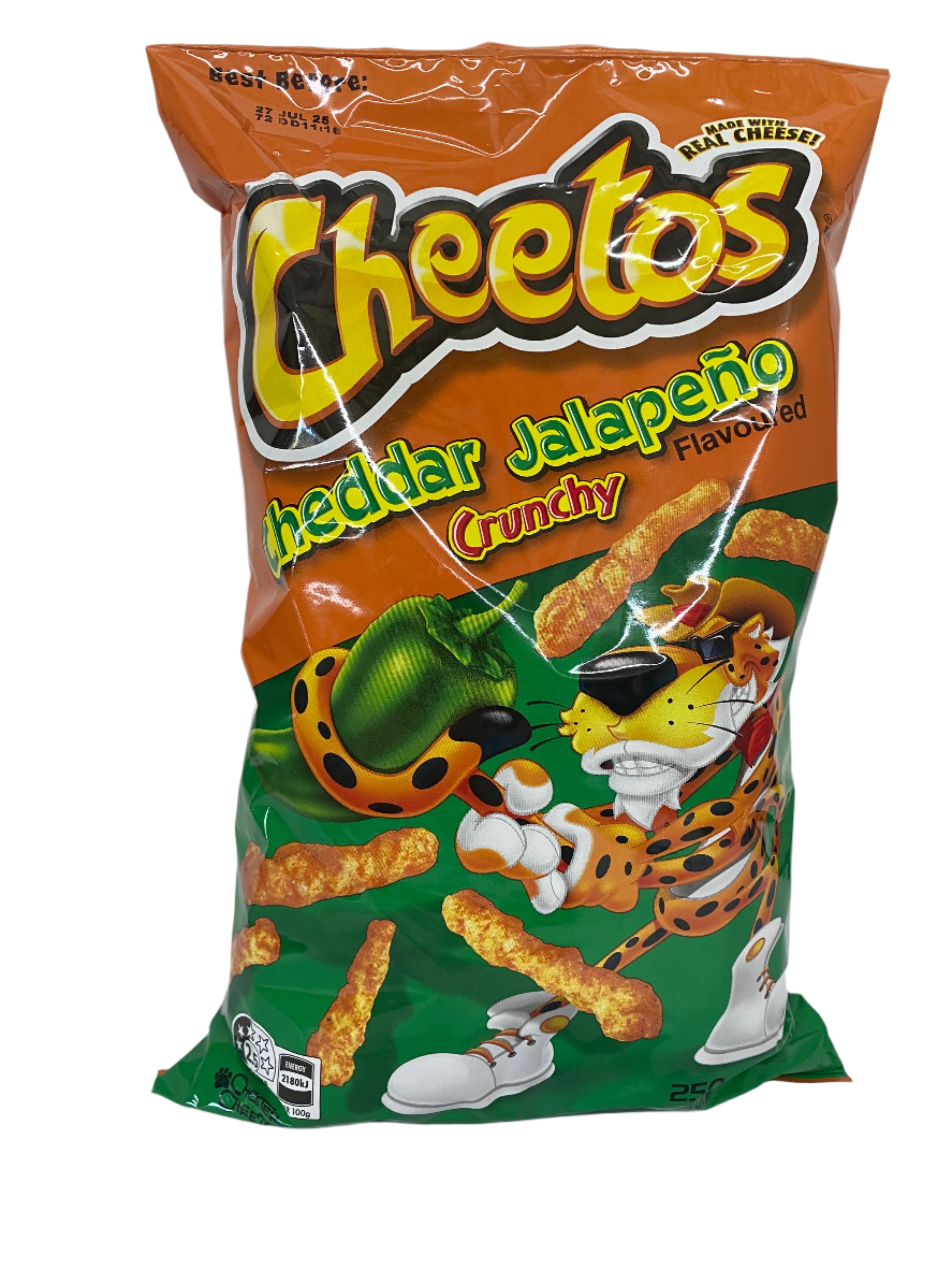 Cheetos Crunchy Cheddar Jalapeno 250g