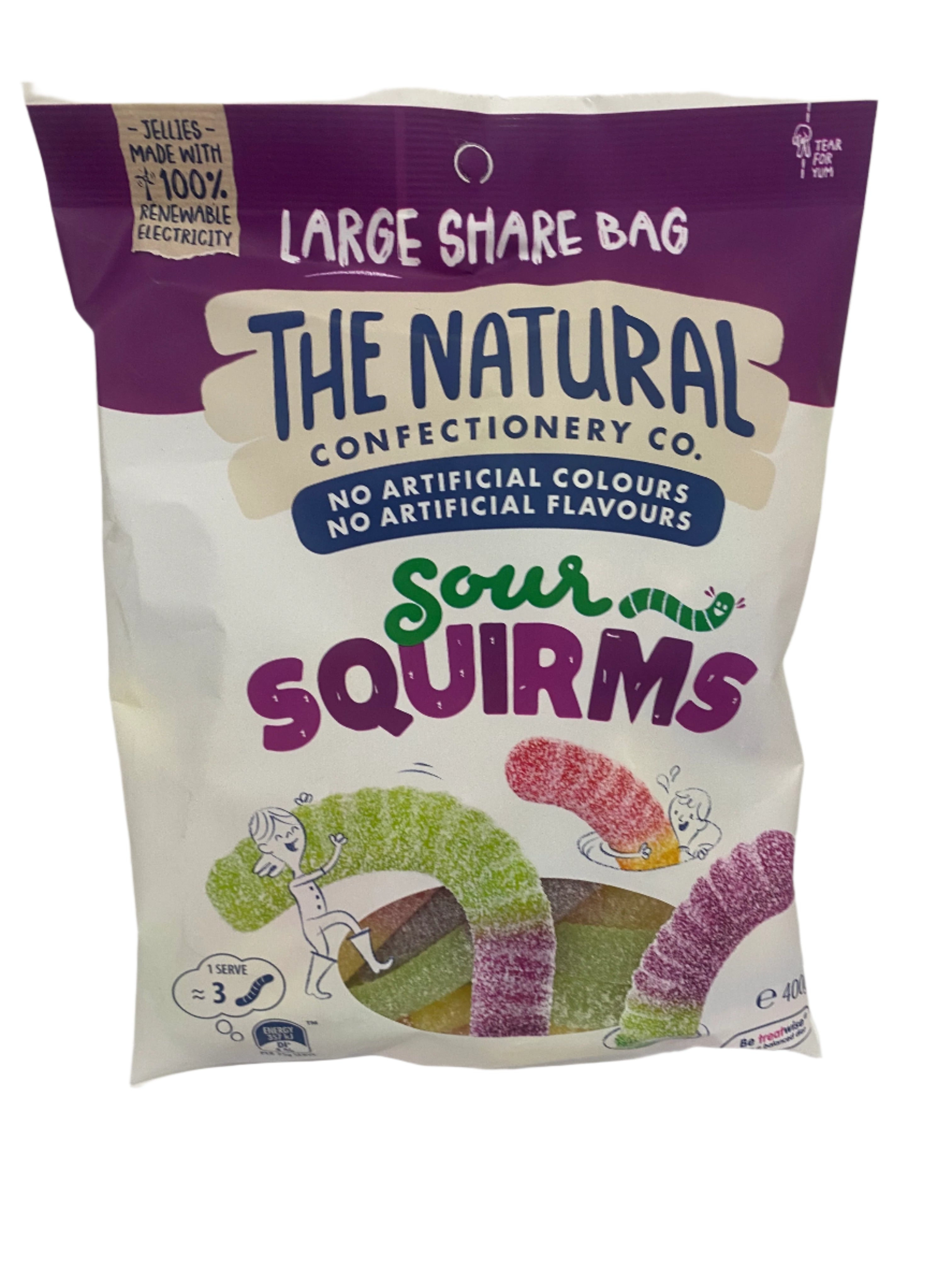 TNCC Sour Squirms 400g